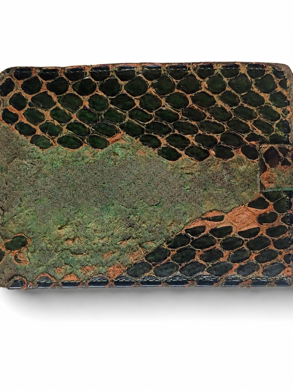 Genuine COBRA skin bifold wallet